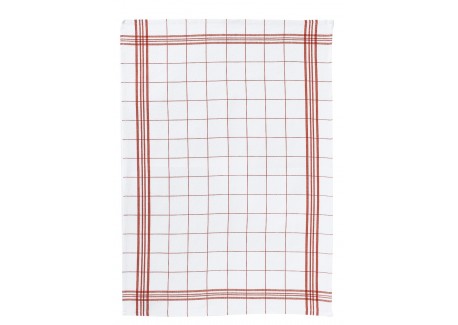 Geruite Keukenhanddoek Classic Rood - Winkler