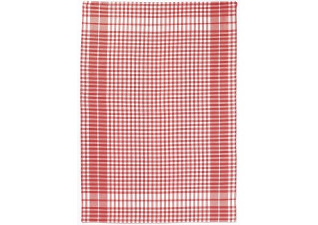 Torchon Petits Carreaux Rouge - Winkler