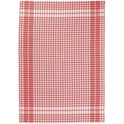 Geruite Keukenhanddoek Rood