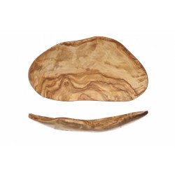 Bol à Fruits Plat Bois d'Olivier 23-28 cm - Cosy Trendy Bol à Fruits Plat Bois d'Olivier 23-28 cm - Cosy Trendy