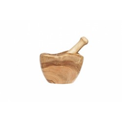 Mortier et Pilon Bois d'Olivier 14 cm - Cosy Trendy Mortier et Pilon Bois d'Olivier 14 cm - Cosy Trendy