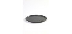 Pascale Naessens Pure Assiette Ronde 27 cm Noir