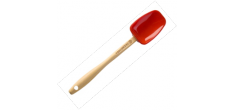 Mini Spatule Cuillère Rouge Cerise