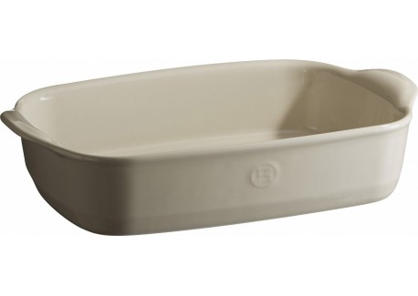 Rechthoekige Ovenschaal Small 30x20 cm Argile Gebroken Wit - Emile Henry