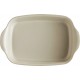 Rechthoekige Ovenschaal Small 30x20 cm Argile Gebroken Wit - Emile Henry