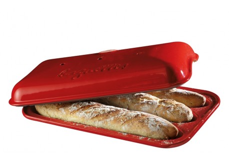 Moule à Baguettes Rouge Grand Cru - Emile Henry