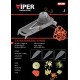 Viper Keukenmandoline V-mes, Julienne 4 en 10 mm - De Buyer