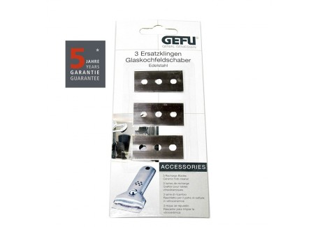 Vervangern Bladen Schraper voor Keramische Kookplaat - Gefu