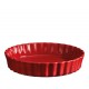 Keramische Taartvorm 24x5 cm Rood Grand Cru - Emile Henry