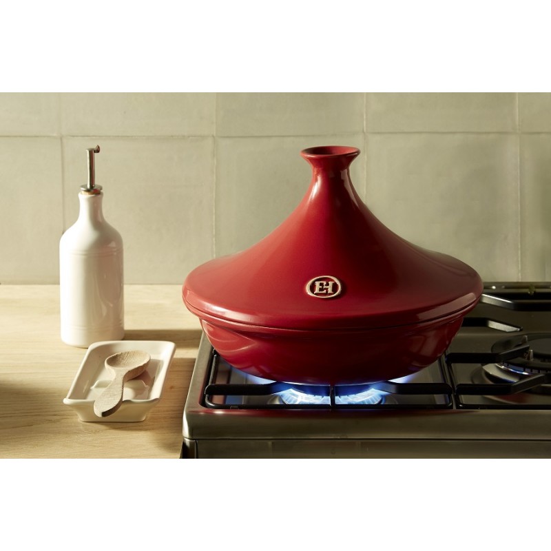 Tajine en Céramique Rouge Grand Cru 32 cm  - Emile Henry