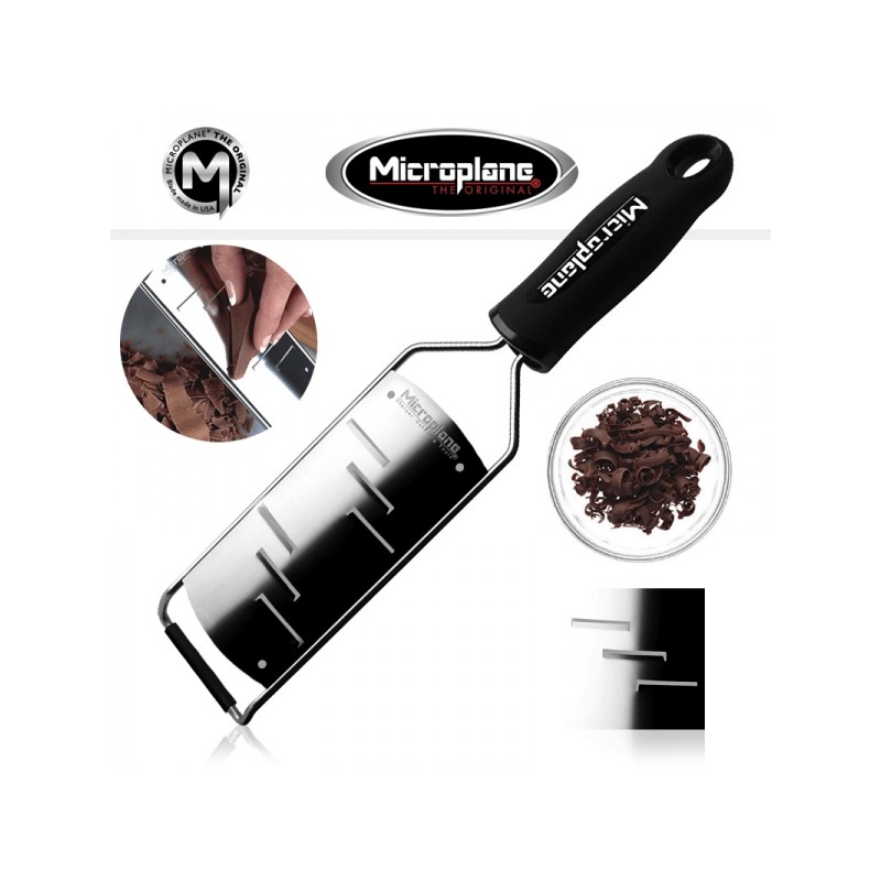 Microplane - Premium Classic Râpe Zesteur Noir - Les Secrets du Chef