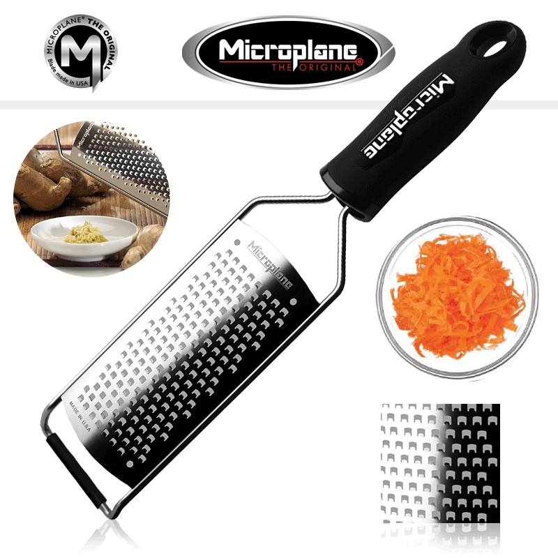 Microplane - Gourmet Râpe à Gros Grains - Les Secrets du Chef