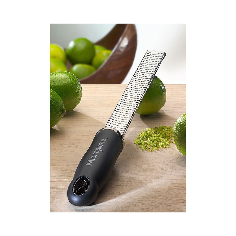 Zesteur et râpe Microplane Premium noir - Eplucheur julienne - Microplane