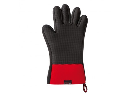 Gant Néoprène/Silicone Noir et Rouge