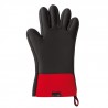 Neopreen / siliconen handschoen zwart en rood