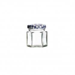 Bocal Hexagonal en Verre avec Couvercle 48 ml - Kilner Bocal Hexagonal en Verre avec Couvercle 48 ml - Kilner