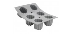 Elastomoule Siliconen Bakvorm 6 Canelés-vorm