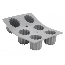 Elastomoule Moule Silicone à 6 Cannelés