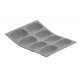 Elastomoule Moule Silicone à 8 Madeleines - De Buyer