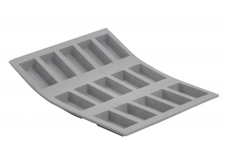 Elastomoule Moule Silicone à 15 Mini-Financiers - De Buyer