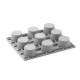 Elastomoule Siliconen Bakvorm 9 Mini-Muffins - De Buyer