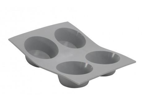 Elastomoule Siliconen Bakvorm 4 Muffins - De Buyer