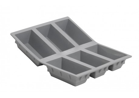 Elastomoule Moule Silicone à 6 Cakes - De Buyer