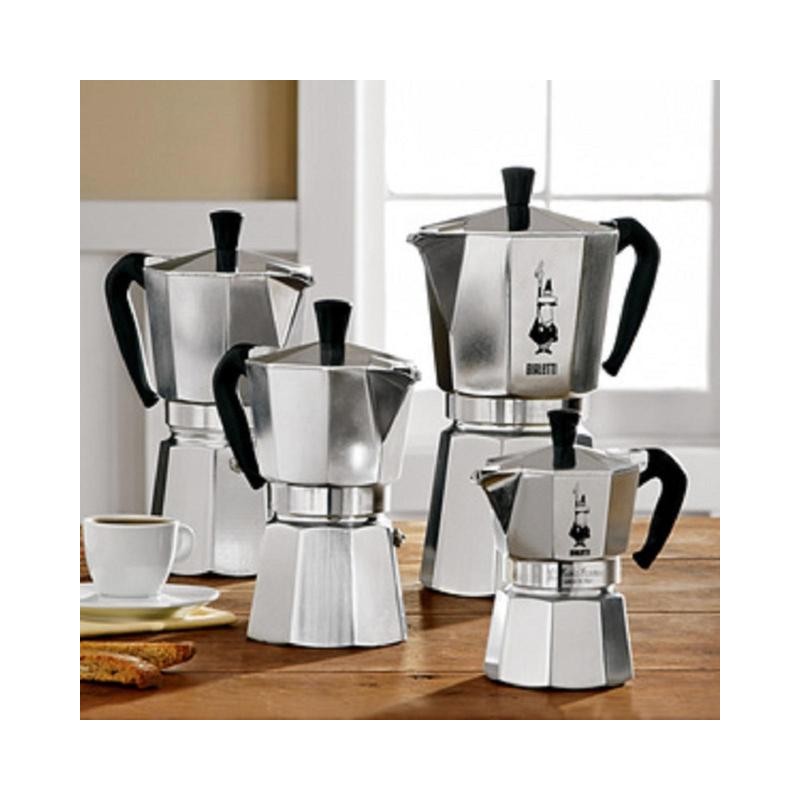 Bialetti - New Venus Induction Cafetière Moka 2 Tasses - Les Secrets du Chef