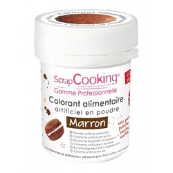 SCRAP COOKING Colorant Artificiel en Poudre, Sans Saveur, Rouge, 5 g :  : Epicerie