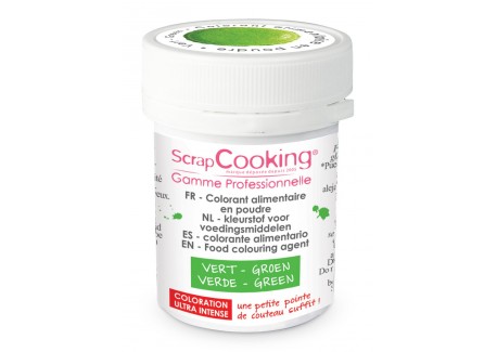 Voedsel Kleuragent Groen 5 g - Scrapcooking