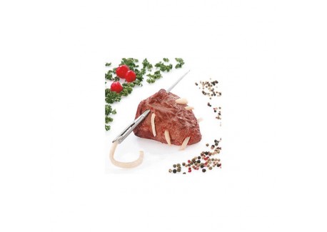 Set 2 Aiguilles à Brider Et Larder Westmark - Acier Inoxydable - Longueur 18 Et 19 Cm - Pour Viande Et Volaille