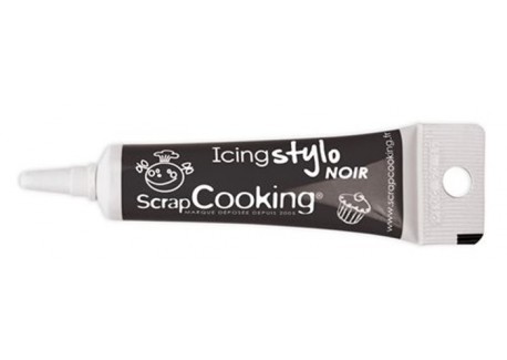 Icing Stylo Noir 20 g - Scrapcooking