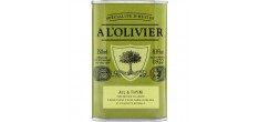 Huile d'Olive Ail et Thym 250 ml