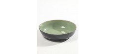 Pascale Naessens Pure Assiette Creuse 20 cm Vert/Noir