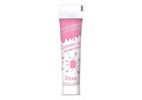 Voedsel Gel Kleuragent Roze 20 g - Scrapcooking