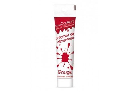 Voedsel Gel Kleuragent Rood 20 g - Scrapcooking