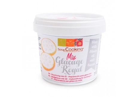 Glaçage Royal Blanc 190 g - Scrapcooking