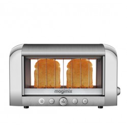 Grille Pain Le Toaster Vision Chrome Mat - Magimix Grille Pain Le Toaster Vision Chrome Mat - Magimix