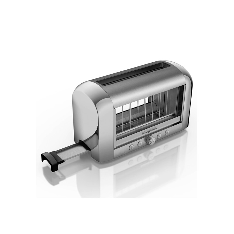 Grille pain électique Expert Toaster Inox 2 fentes Extra-Longues  Riviera&Bar Inox