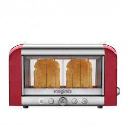 Grille Pain Le Toaster Vision Rouge - Magimix Grille Pain Le Toaster Vision Rouge - Magimix