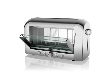Spuug uit metro deeltje Magimix - Broodrooster Le Toaster Vision Rood - Les Secrets du Chef