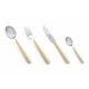 Fantasia Millenium Couverts 24 pcs Blanc Vaniglia - Mepra