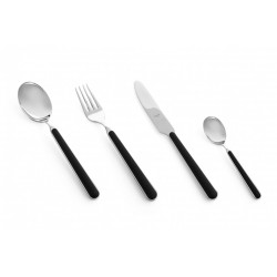 Fantasia Millenium Couverts 24 pcs Noir Nero - Mepra Fantasia Millenium Couverts 24 pcs Noir Nero - Mepra