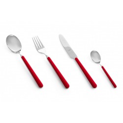Fantasia Millenium Bestek 24 dlg Rood Rosso - Mepra Fantasia Millenium Bestek 24 dlg Rood Rosso - Mepra