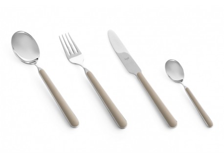 Fantasia Millenium Couverts 24 pcs Beige Tortorra - Mepra