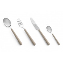 Fantasia Millenium Couverts 24 pcs Beige Tortorra - Mepra Fantasia Millenium Couverts 24 pcs Beige Tortorra - Mepra