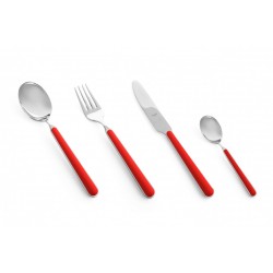 Fantasia Millenium Bestek 24 dlg Rood Nuovo Corallo - Mepra Fantasia Millenium Bestek 24 dlg Rood Nuovo Corallo - Mepra