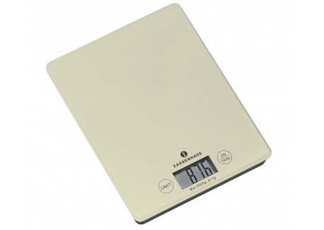 Balance de Cuisine 5kg/1g Kitchen Scale Crème - Zassenhaus