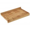 Rubberhout Snijplank met Randen 60 x 40 cm