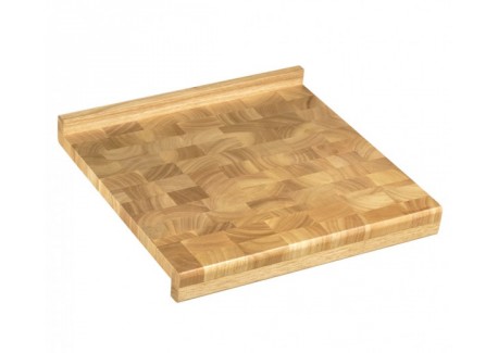 Planche à Découper à Rebords Hévéa 39 x 39 cm - Zassenhaus